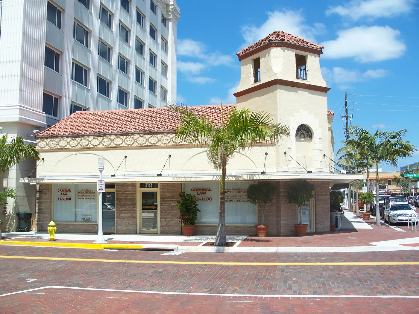 Main Street in downtown Fort Myers, one of the streets the Grand Parade takes to its finish in the River District.