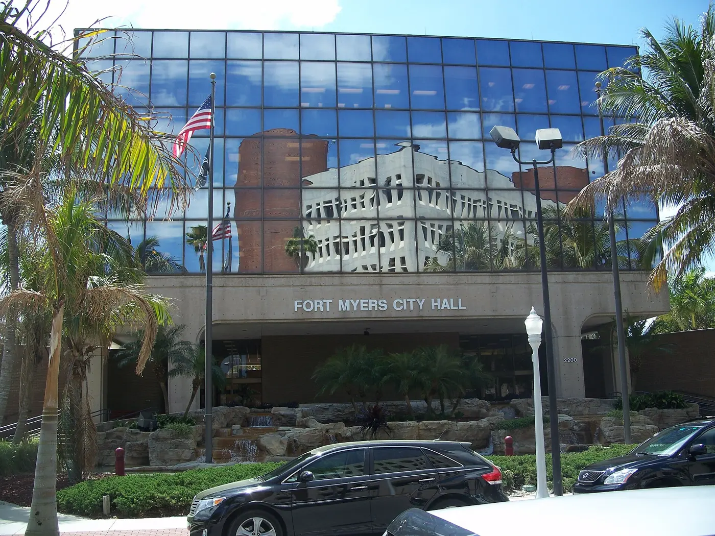 Fort Myers City Hall at 2200 Second St. in downtown Fort Myers.